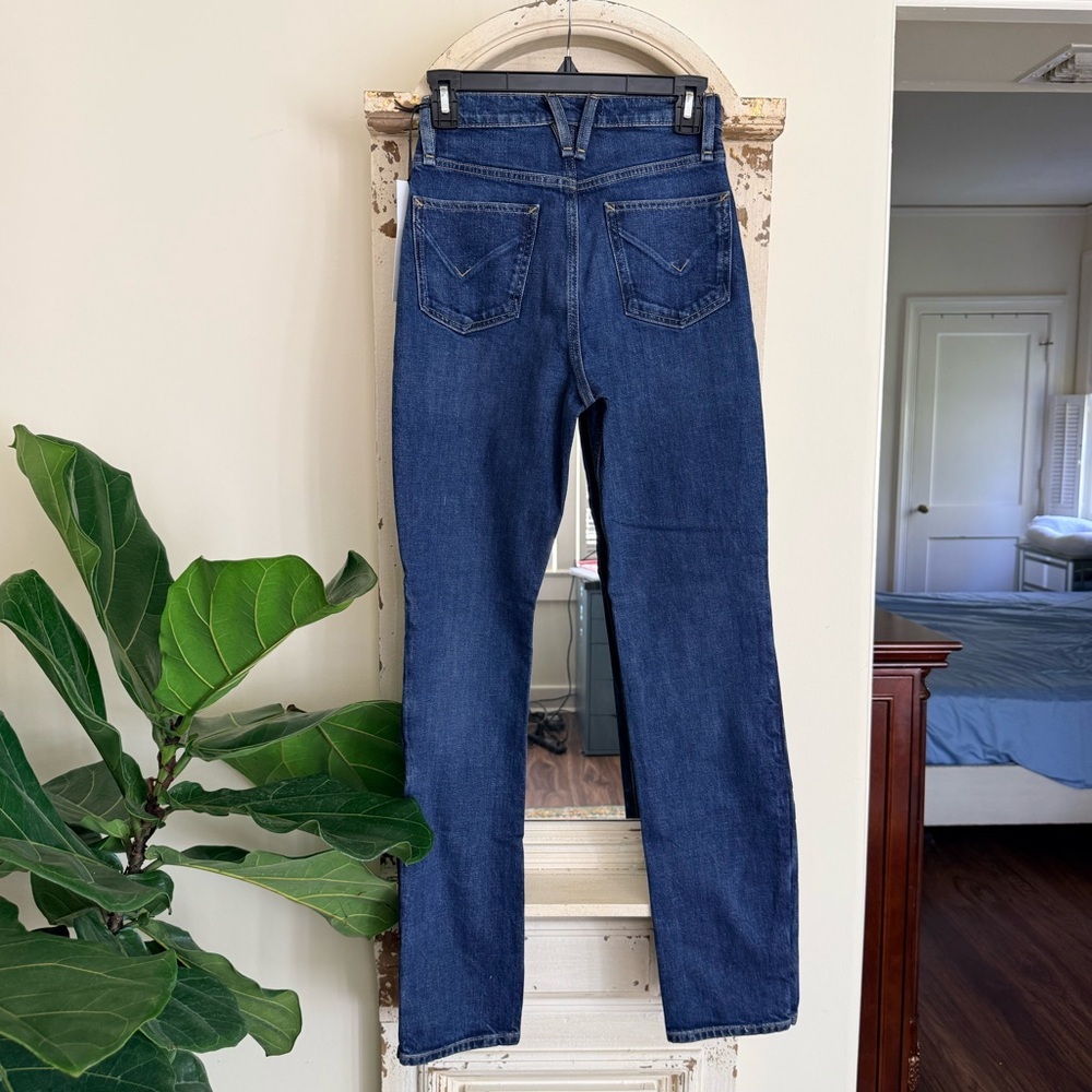 NWT Hudson Faye Jeans Dark Blue Denim Size 24 - Picture 5 of 7